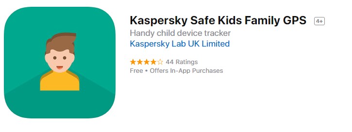 Kaspersky GPS Tracker for Kids
